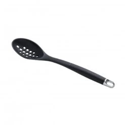 Nylon Slotted Spoon Chrome