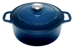 Round French Oven - Liquorice Blue