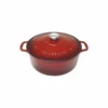 Round French Oven - Bordeaux Red