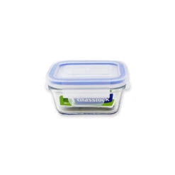 Rectangular Tempered GlassFood Container 180ml