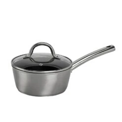 Easycook Non-stick Saucepan 18cm With Glass Lid