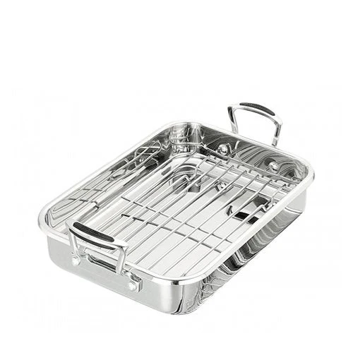 Scanpan Coppernox Roaster W/ Rack 42x26cm 2 Scanpan Coppernox Roaster W/ Rack 42x26cm - Image 2