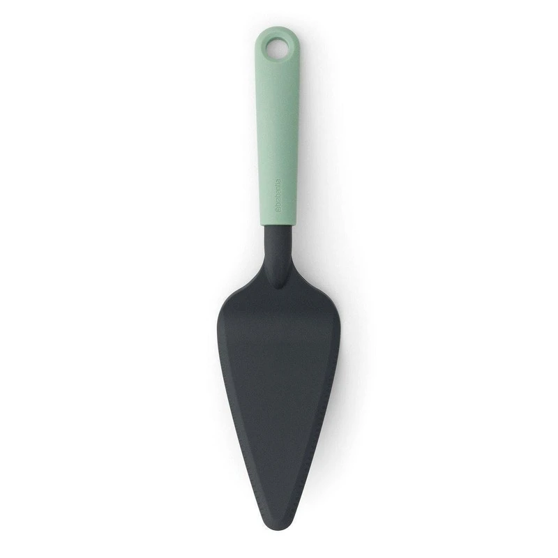 Brabantia Cake Server Plus Cutting Edge Jade Green 1 Brabantia Cake Server Plus Cutting Edge Jade Green