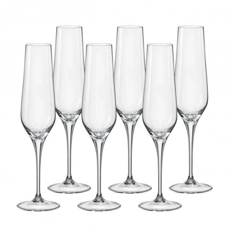 Rebecca Champ Flute Glass Set Of 6 195ml 1 Rebecca Champ Flute Glass Set Of 6 195ml