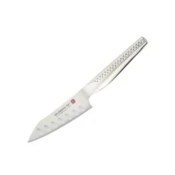 Global NI Oriental Cooks Knife Fluted Blade