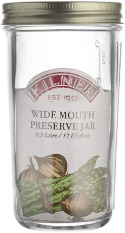 Kilner Wide Mouth Preserve Jar Clear Glass -Stanley Shop 9f012374e2ca2c37f023cd96cdda62a0