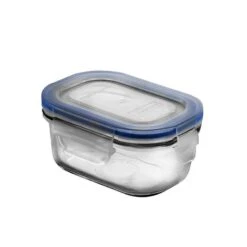 Rectangular Tempered GlassFood Container 150ml