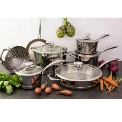 Scanpan Axis Saute Pan -Stanley Shop Scanpan Axis Lifestyle 4 2000px