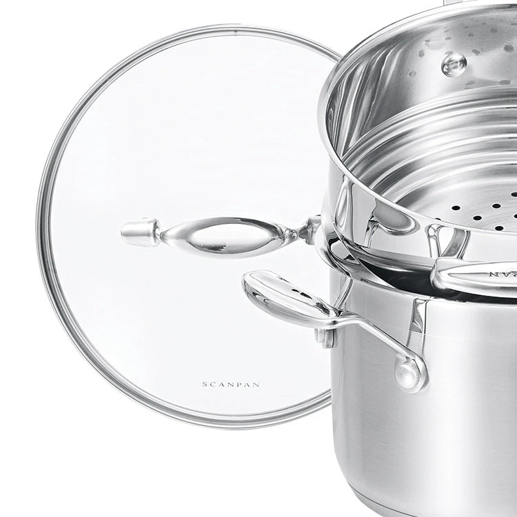 Scanpan Impact 2pc Saucepan & Multi Steamer Set 3 Scanpan Impact 2pc Saucepan & Multi Steamer Set - Image 3