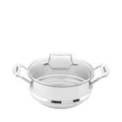 Scanpan Impact 2pc Saucepan & Multi Steamer Set 7 Scanpan Impact 2pc Saucepan & Multi Steamer Set -Stanley Shop Scanpan Impact Universal Steamer Lid 16 18 20cm 1a 750px