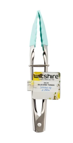 18cm Silicone Tongs