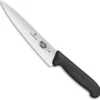 Victorinox Cooking Carving Knife Wavy Edge - Black