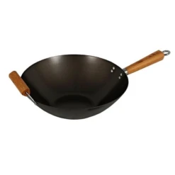 Avanti Non Stick Wok - 35cm Carbon Steel